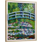 LEGO Art 31220 Claude Monet - Bridge over a Pond of Water Lilies : les Nymphéas