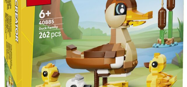 Chez LEGO : nouveau cadeau LEGO Creator 40885 Duck Family offert