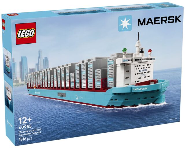 LEGO 40955 Maersk Dual-Fuel Container Vessel