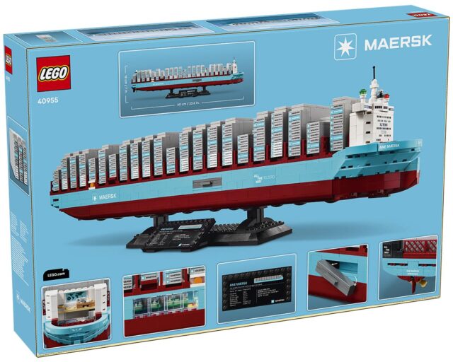 LEGO 40955 Maersk Dual-Fuel Container Vessel