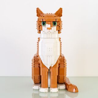 Review LEGO Ideas 21376 Orange Cat