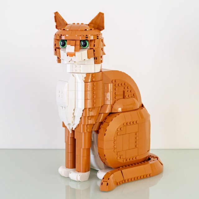 Review LEGO Ideas 21376 Orange Cat