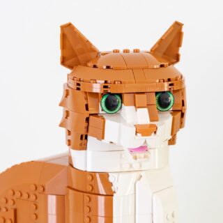 Review LEGO Ideas 21376 Orange Cat