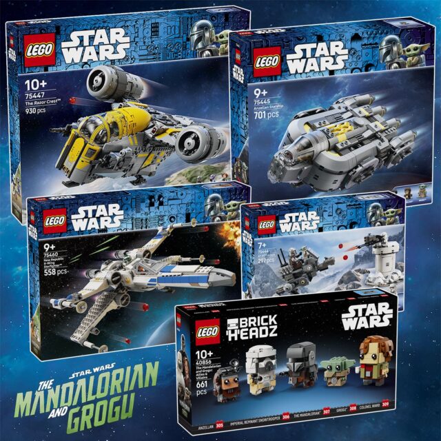 Nouveautés LEGO Star Wars The Mandalorian and Grogu 2026