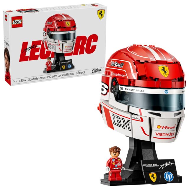 LEGO Editions 43014 Scuderia Ferrari HP Charles Leclerc Helmet