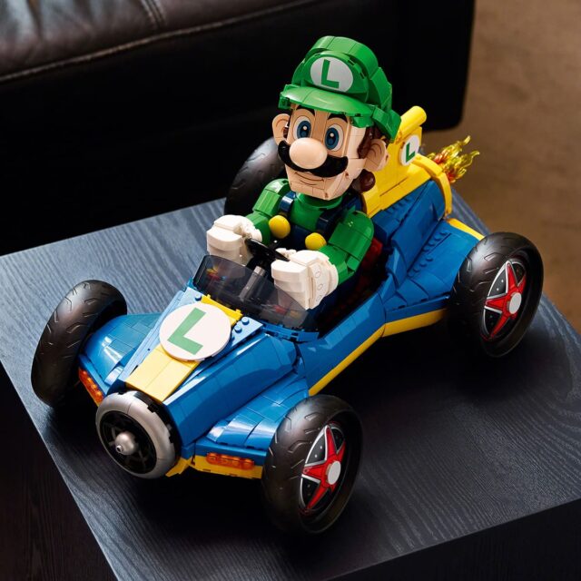 Nouveauté LEGO Mario Kart 72050 Luigi & Mach 8 : le set est en précommande !