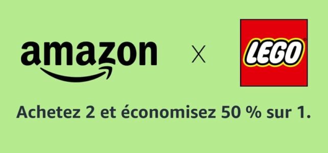 Promo LEGO Amazon : 50% de réduction sur le 2ème produit