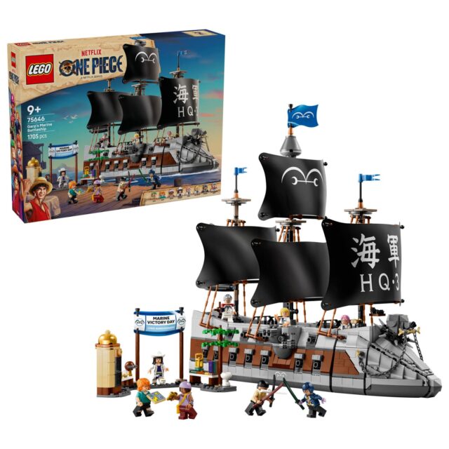 LEGO One Piece 75646 Garp's Marine Battleship 2026