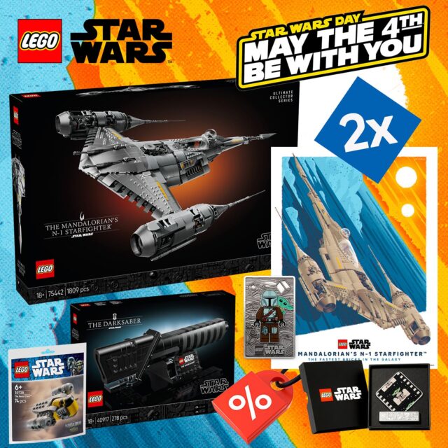 LEGO Star Wars May the 4th 2026 : le récap des offres prévues