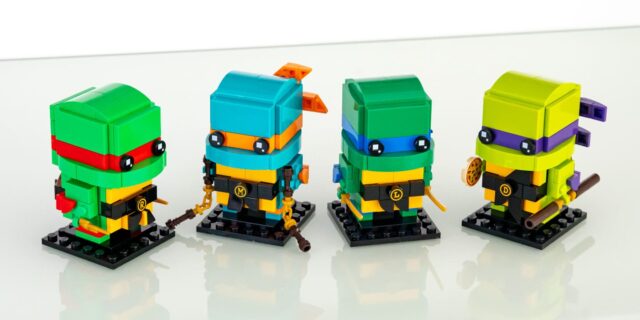 Review LEGO BrickHeadz 40878 Teenage Mutant Ninja Turtles Figures