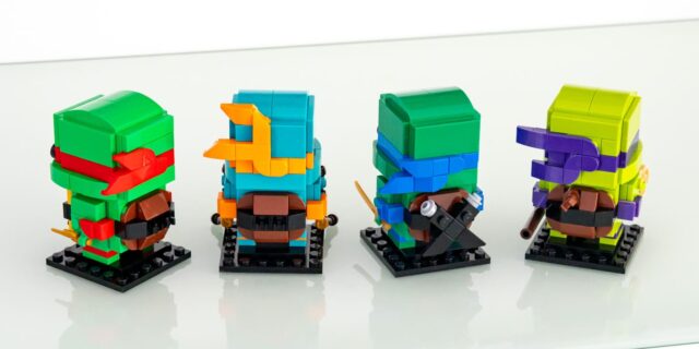 Review LEGO BrickHeadz 40878 Teenage Mutant Ninja Turtles Figures