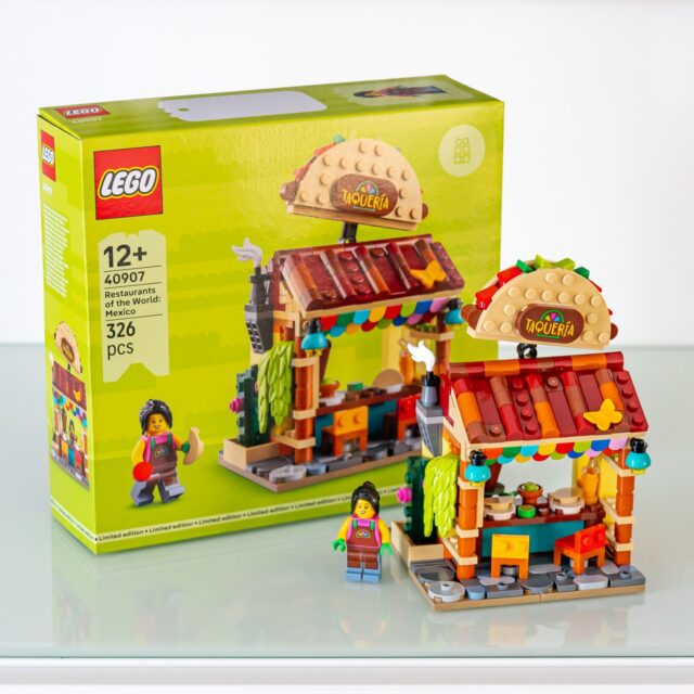 Review LEGO 40907 Restaurants of the World Mexico