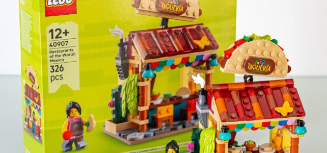 Review LEGO 40907 Restaurants of the World Mexico