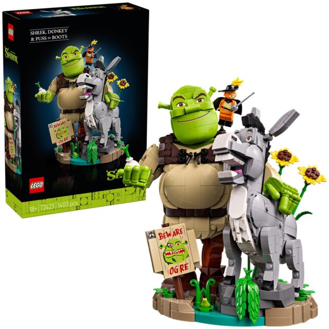 LEGO Shrek 72423 Shrek, Donkey & Puss in Boots