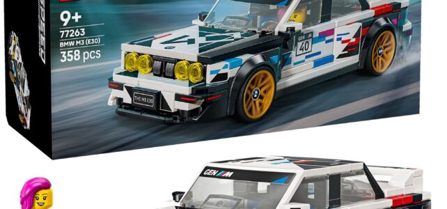 Nouveauté LEGO Speed Champions 77263 BMW M3 (E30)