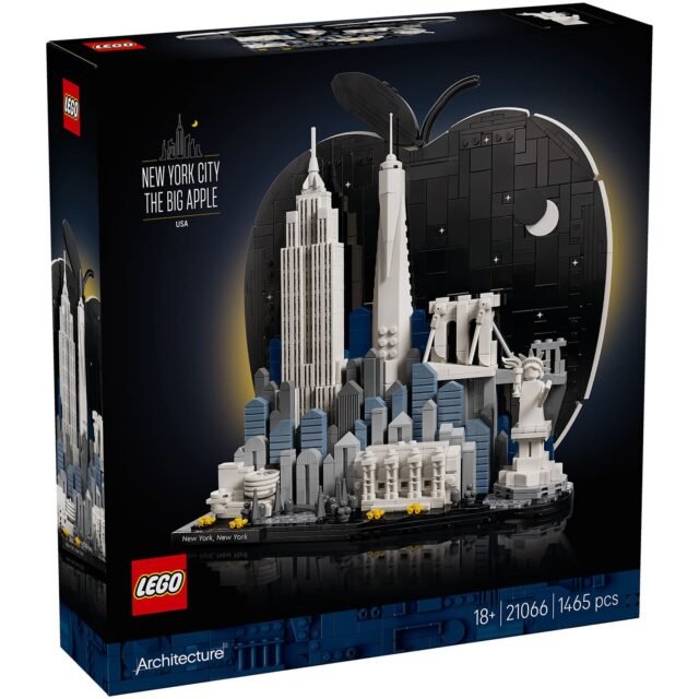 Nouveauté LEGO Architecture 21066 New York City - The Big Apple