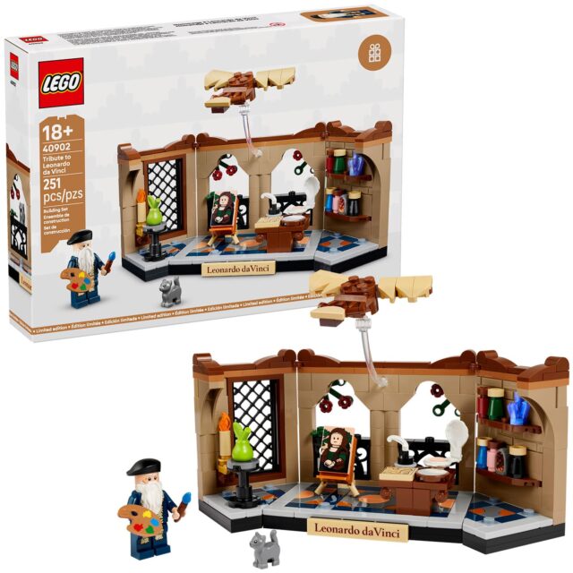 LEGO 40902 Tribute to Leonardo da Vinci