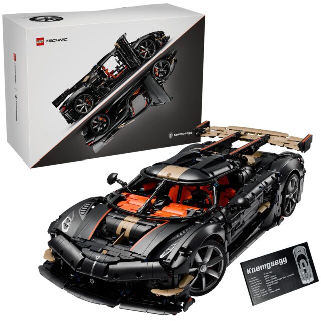 LEGO Technic 42232 Koenigsegg Sadair's Spear