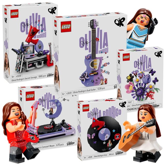 Nouveautés LEGO Editions & Botanicals Olivia Rodrigo