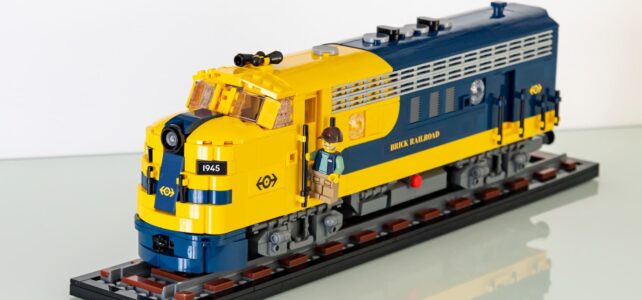 Review LEGO 910066 Brick Railroad Locomotive (Bricklink Designer Program Series 8) Review LEGO 910066 Brick Railroad Locomotive (Bricklink Designer Program Series 8)