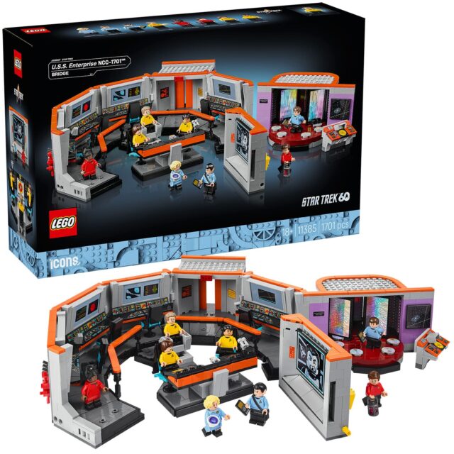Nouveauté LEGO Icons 11385 Star Trek: U.S.S. Enterprise NCC-1701 Bridge