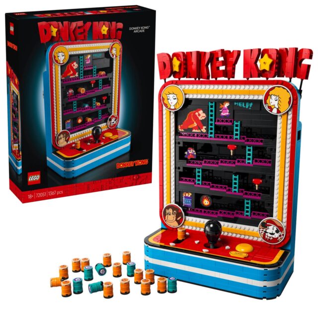 Nouveauté LEGO Super Mario 72051 Donkey Kong Arcade