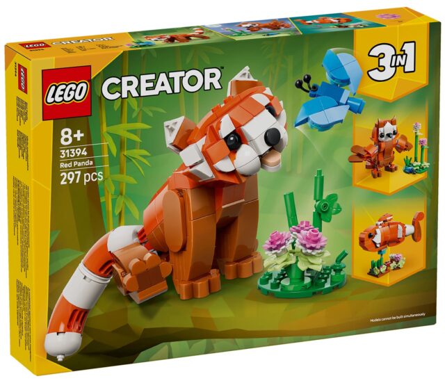 Nouveauté LEGO Creator 3in1 31394 Red Panda
