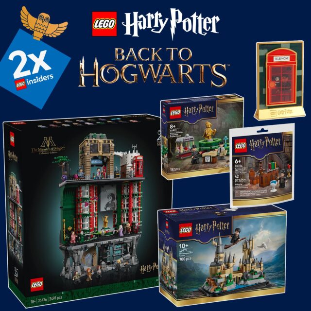 LEGO Harry Potter Back to Hogwarts 2026