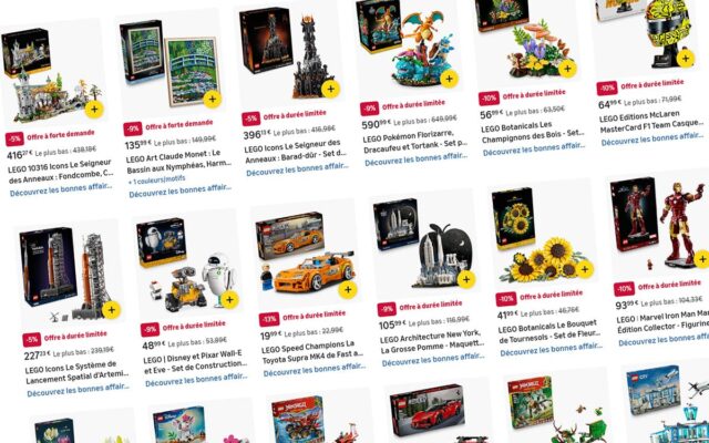 Vente flash LEGO Amazon