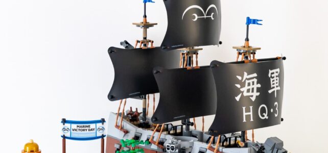 Review LEGO One Piece 75646 Garp's Marine Battleship