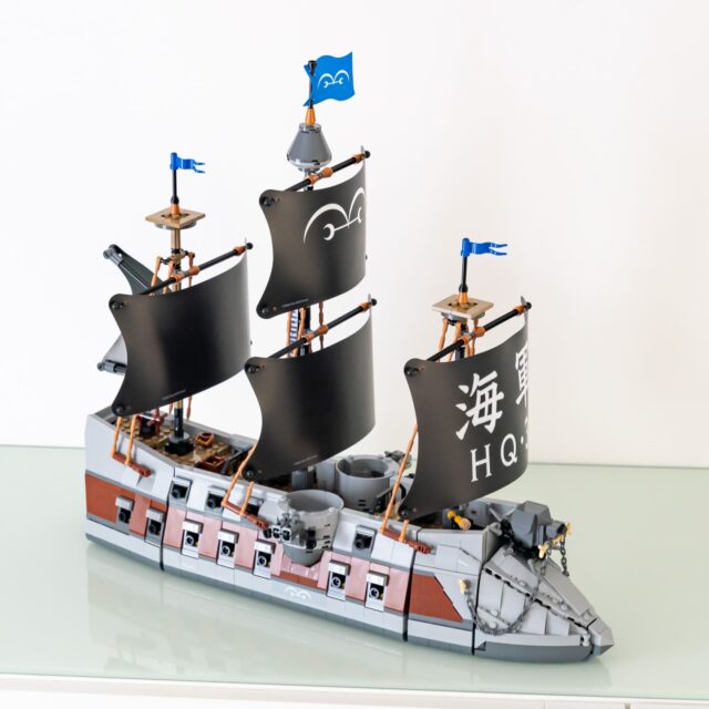 Review LEGO One Piece 75646 Garp's Marine Battleship