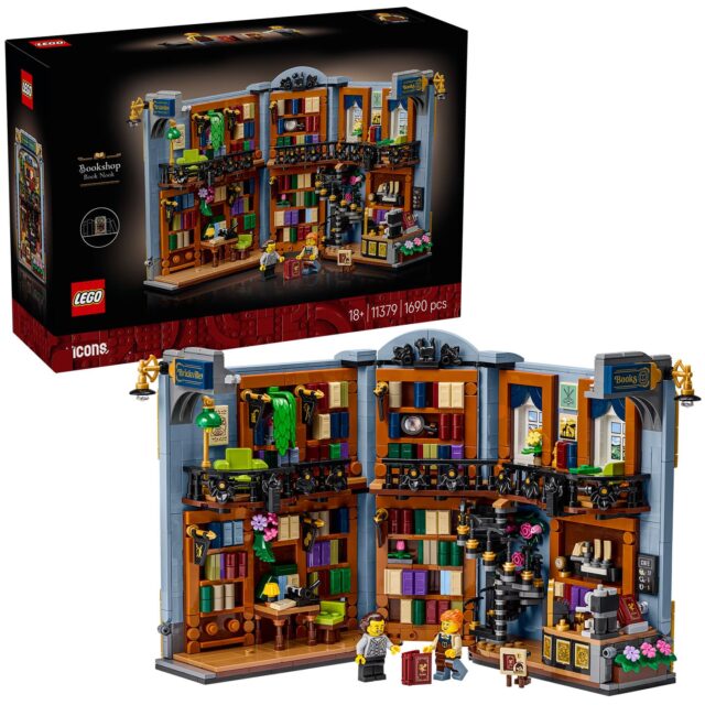 LEGO Icons 11379 Bookshop: Book Nook
