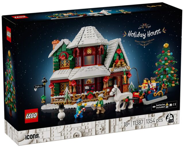 LEGO Icons 11387 Holiday House : le set Winter Village 2026