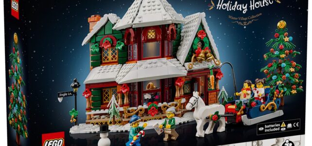 Nouveauté LEGO Icons 11387 Holiday House : le set Winter Village 2026 LEGO Icons 11387 Holiday House : le set Winter Village 2026