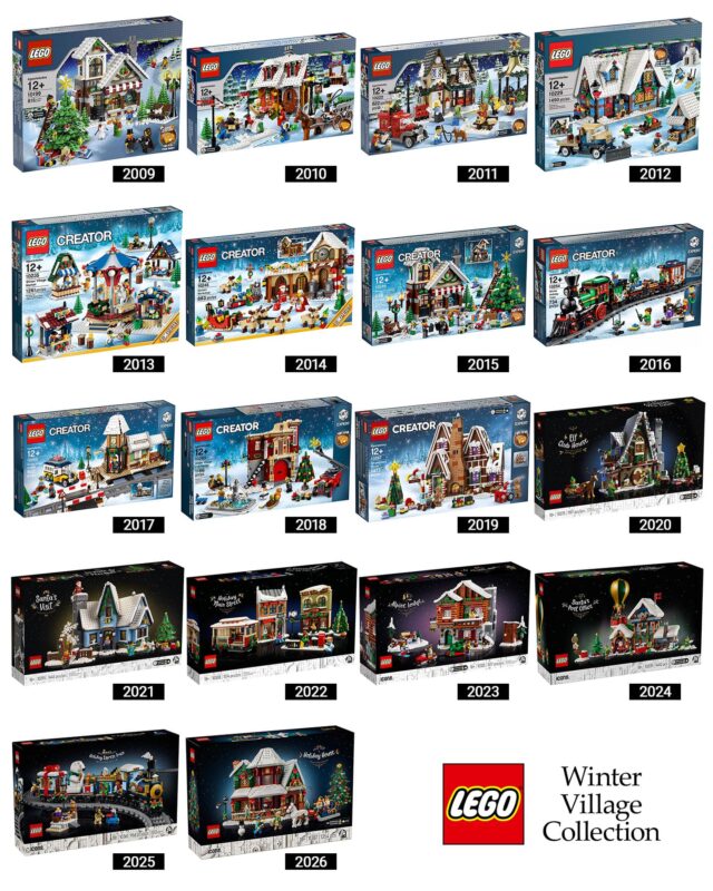 LEGO Winter Village Collection 2026