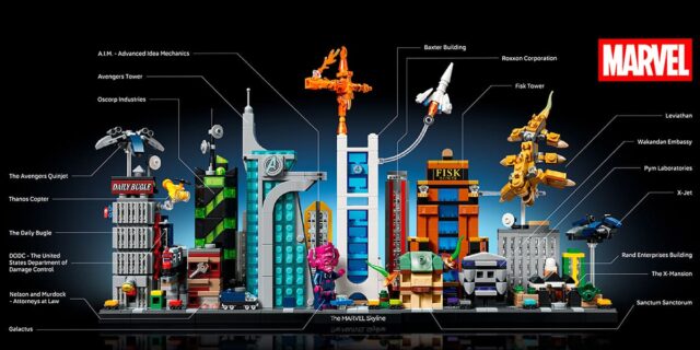 Nouveauté LEGO Super Heroes 67006 The Marvel Skyline