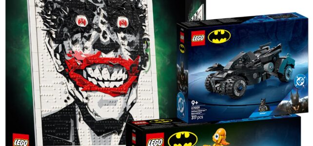Nouveautés LEGO DC Batman 2027 : un tableau du Joker et deux Batmobiles !